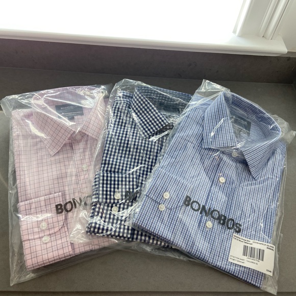 Bonobos Other - Bonobos Shirt Bundle Size 16.5 Daily Grind and Jetsetter